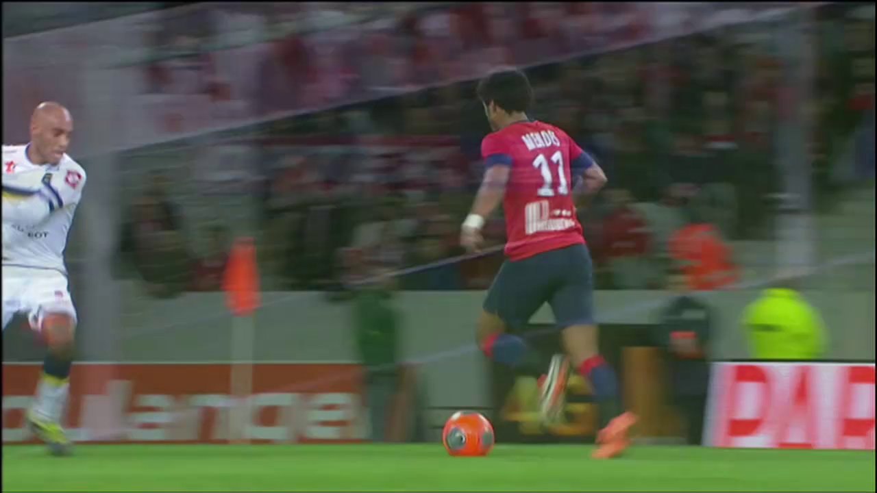 But Ryan MENDES (90ème +3) - LOSC Lille - FC Sochaux-Montbéliard - (2-0) - 08/02/14 - (LOSC-FCSM)