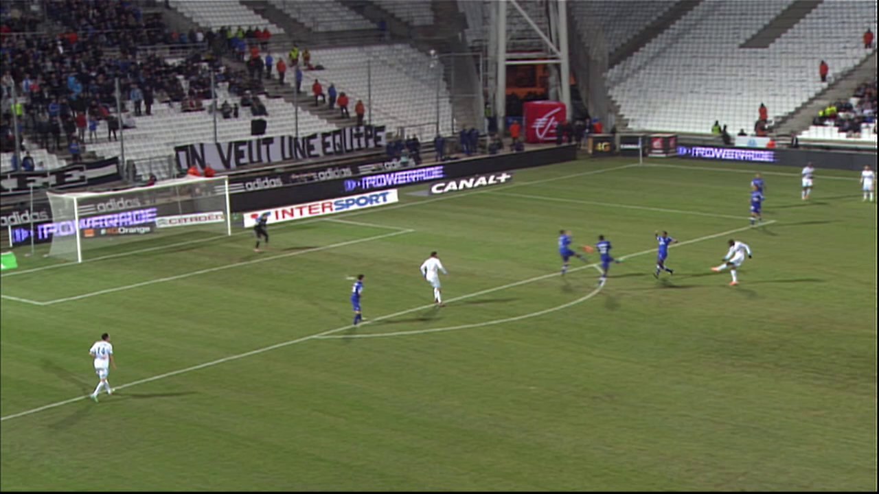 But André-Pierre GIGNAC (55ème) - Olympique de Marseille - SC Bastia - (3-0) - 08/02/14 - (OM-SCB)