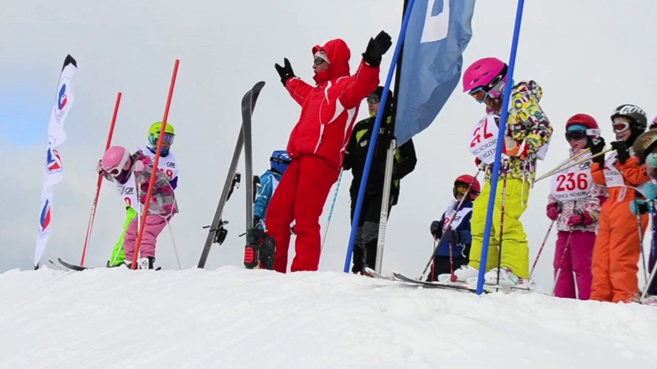 Initiation au slalom parallèle aux Estables