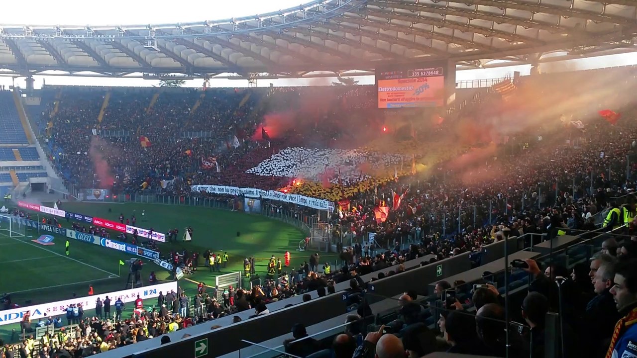 Lazio Roma coreografia