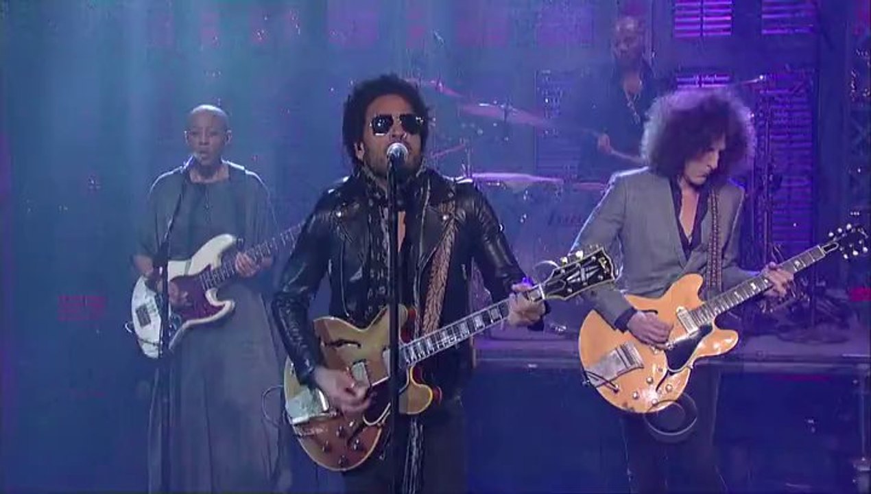 Lenny Kravitz - Get Back [Live on David Letterman]