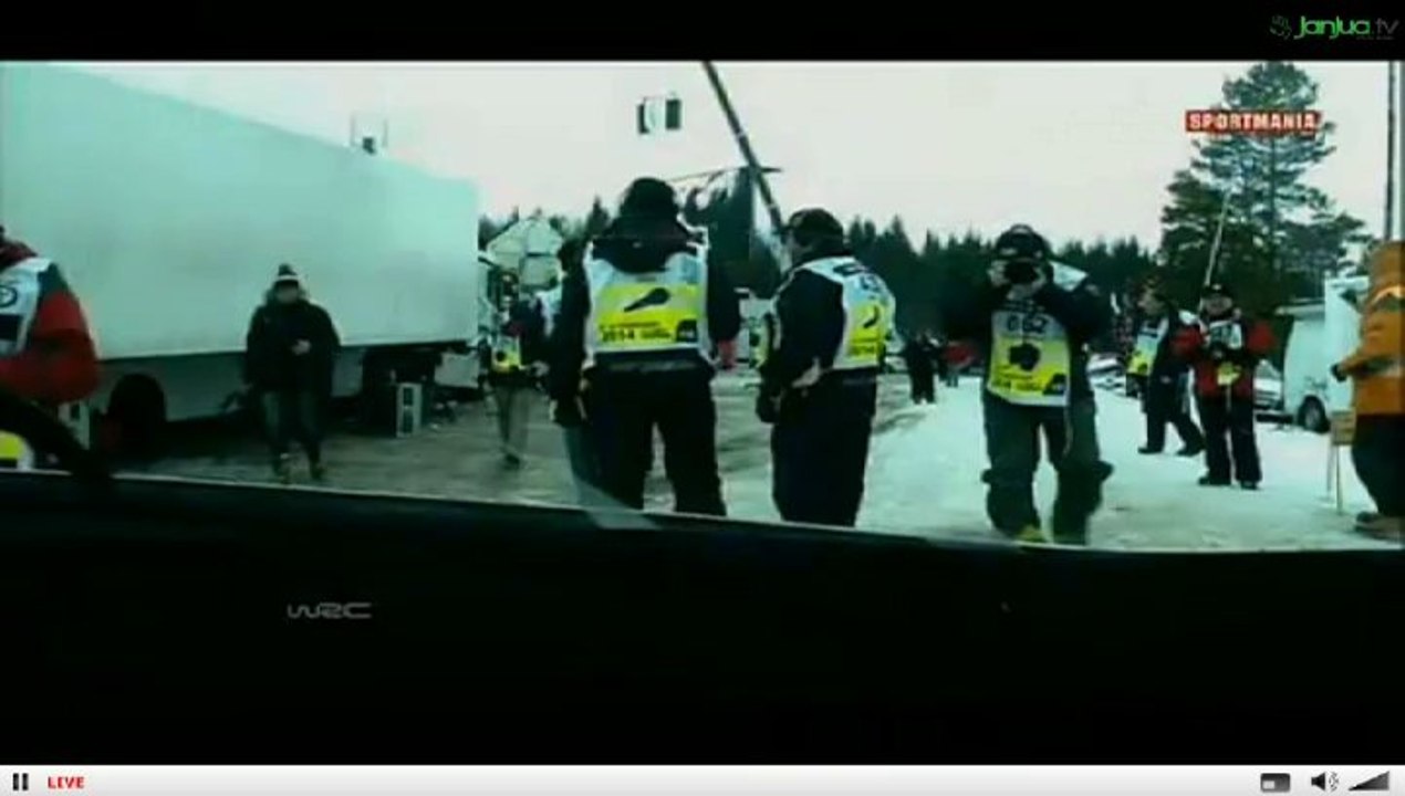 rally suecia 2014 SS24 Värmullsåsen tramo en directo