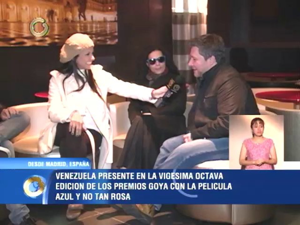 El productor de la película, Rodolfo Coba, señaló estar ansioso por los premios y "esperando a ver que pasa esta noche".