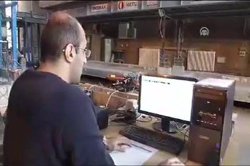 Köprü üzerinde deprem testi