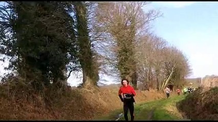 course de la st valentin à chasné-sur-illet 9 février 2014 avec MARIO ET SON PETIT VELO