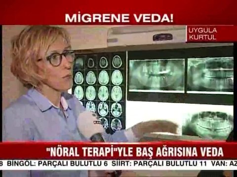 Kanal D, Küme Baş Ağrısı, Migren, Nöral terapi, Günaydın Türkiye, Dr.Emel Gökmen, 2011