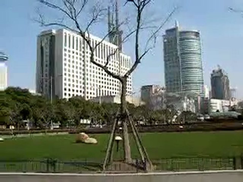 Place du peuple de Shanghai