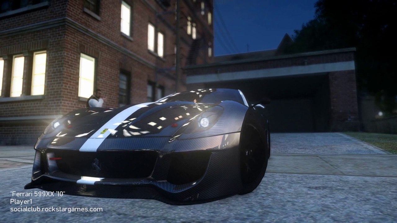 GTA IV HD1080p Ferrari 599XX '10