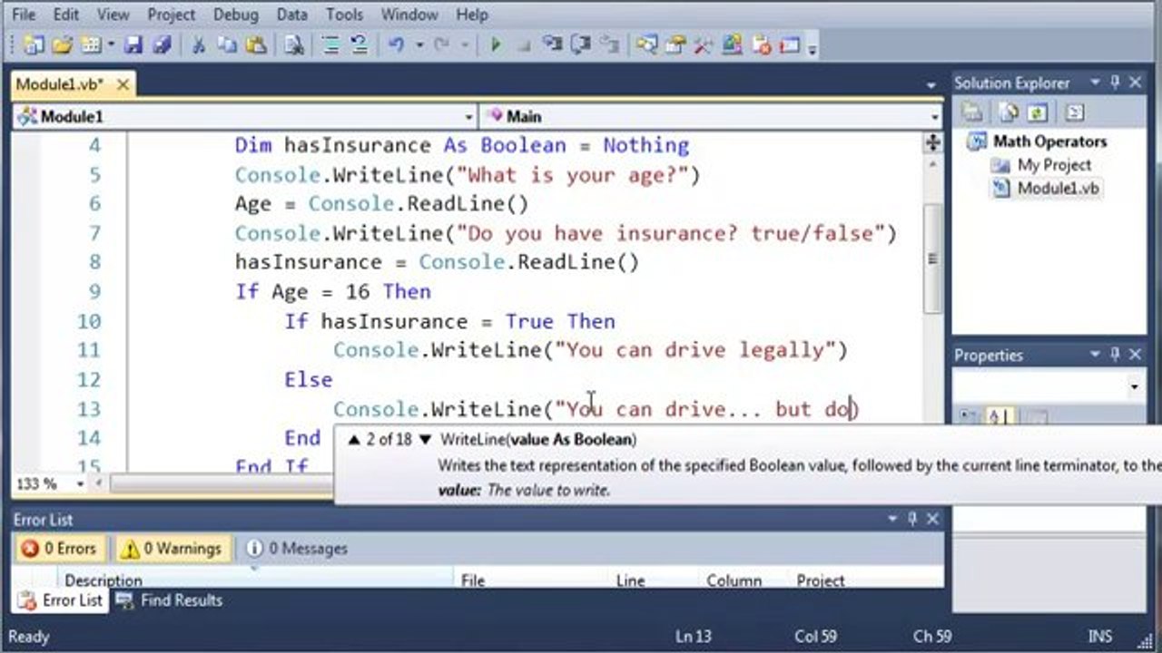 015 - Nested If Statements inside vb.net