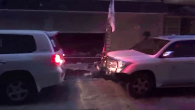 Siria: atacan convoy humanitario en Homs