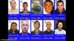 10 fugitivos buscados por la Policía Nacional