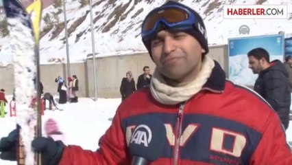 Palandöken'de Hafta Sonu Yoğunluğu