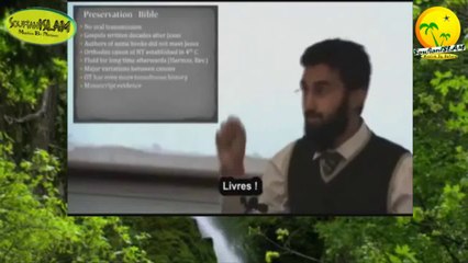 Quran ou la bible Quel livre sacré a été préservé (Uthman Badar)