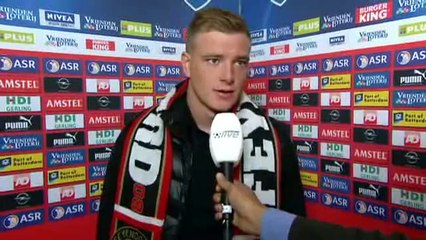 28-10-2012 John Guidetti na Feyenoord - Ajax