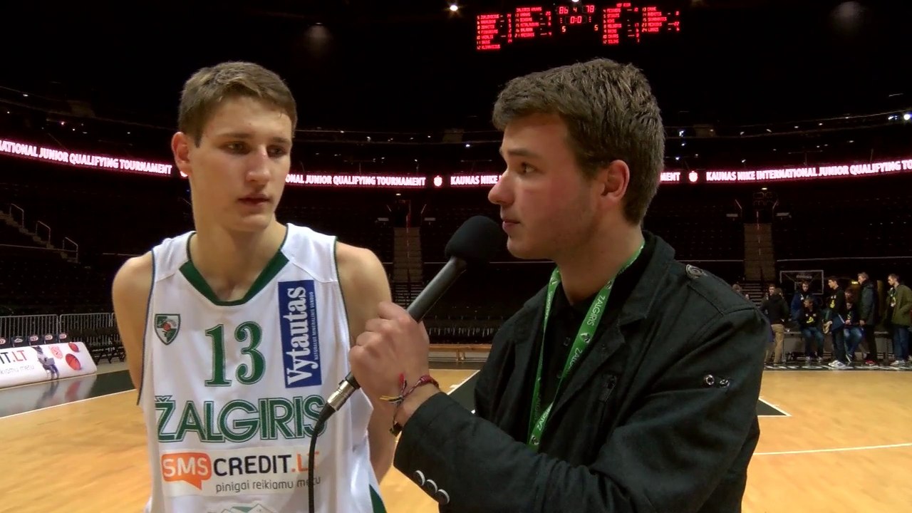 NIJT Kaunas MVP Interview: Martynas Varnas, Zalgiris Kaunas