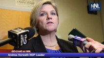 Andrea Horwath in Thunder Bay Feb 9 2014 - Ring of Fire - Bungled by Liberals