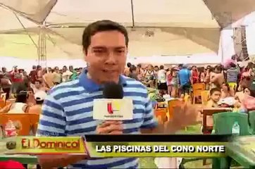 Las piscinas del Cono Norte: toboganes y mucha diversión para el verano 2014