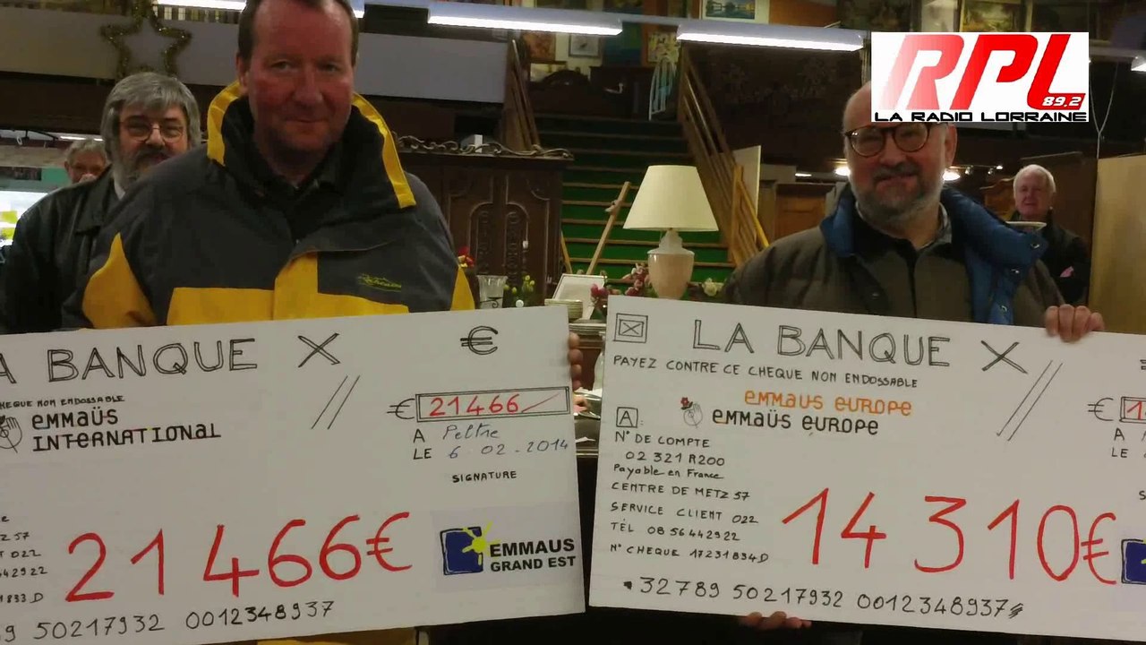 Communauté Emmaüs de Peltre Soutien à Emmaüs Europe et International