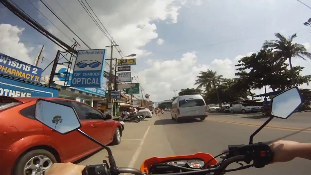 Pattaya Kawasaki XSR Test Ride Around Town