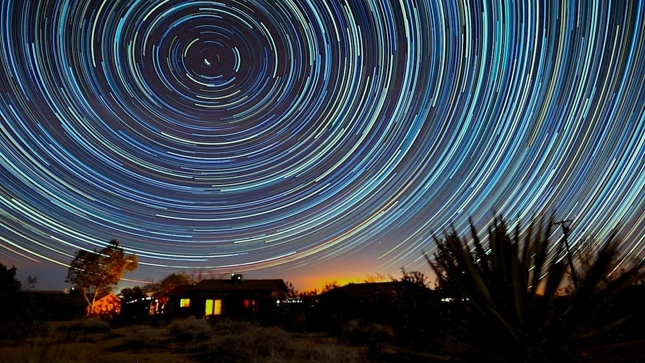 Joshua Tree Storms and Star Trails Timelapse