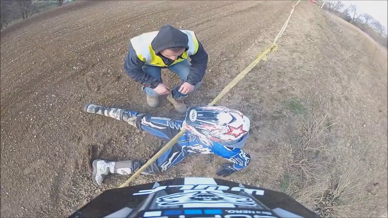Dirt Bike Painful Crash Fail Washbrook MX