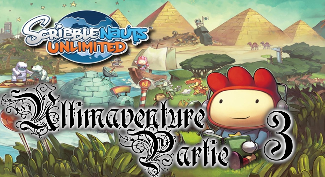 Scribblenauts Unlimited [03] - A dos de hommard