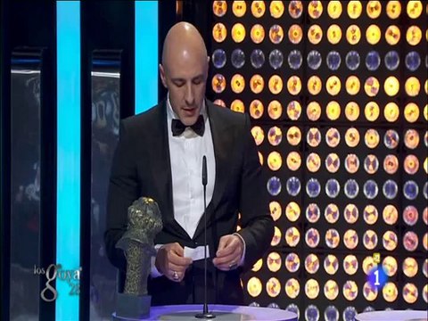 ROBERTO ÁLAMO MEJOR ACTOR PREMIOS GOYA 09 02 2014