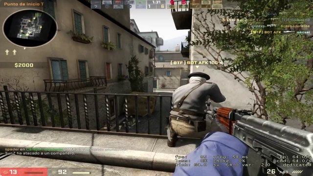 Counter Strike Global Offensive - Hostages @ Italy (Multiplayer Gameplay)