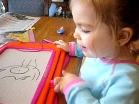 Dahlie 3ans et un mois....