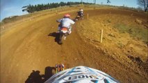 Rider Gets Thrown Off His Dirt Bike - Holeshot At Wildtracks KTM 85