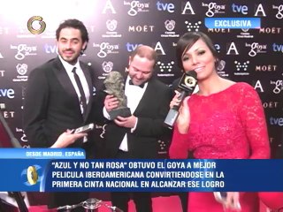 Miguel Ferrari dedica premio Goya a Venezuela