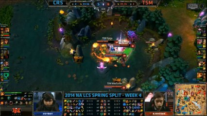 LCS NA W4D2 Game 2 Curse vs Team SoloMid