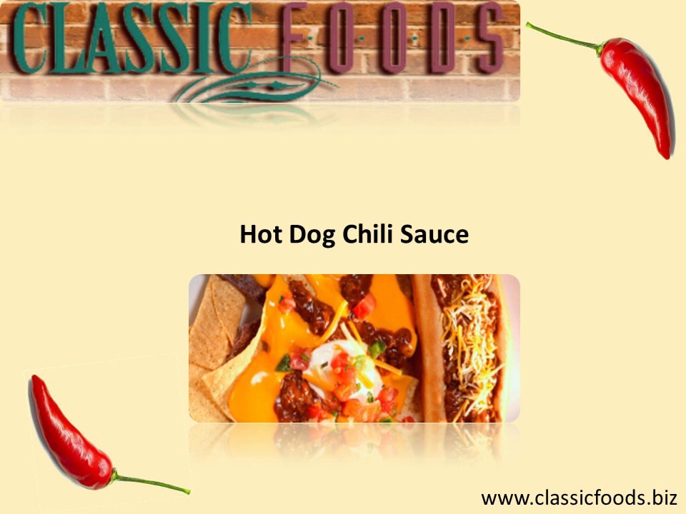 Frozen Chili Products by Classic Foods
