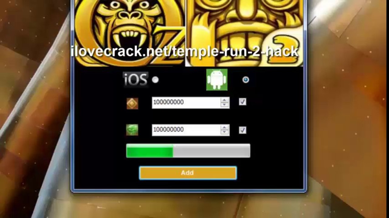 Temple Run 2 Hack Unlimited coins and gems