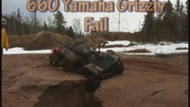 Yamaha Grizzly 660 ATV Fail