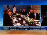 Hollande en célibataire aux Etats-Unis: 