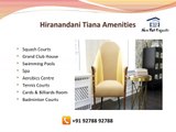 Hiranandani Tiana - House of Hiranandani Tiana 2-3BHK Apartments Navalur Chennai - Hiranandani Tiana