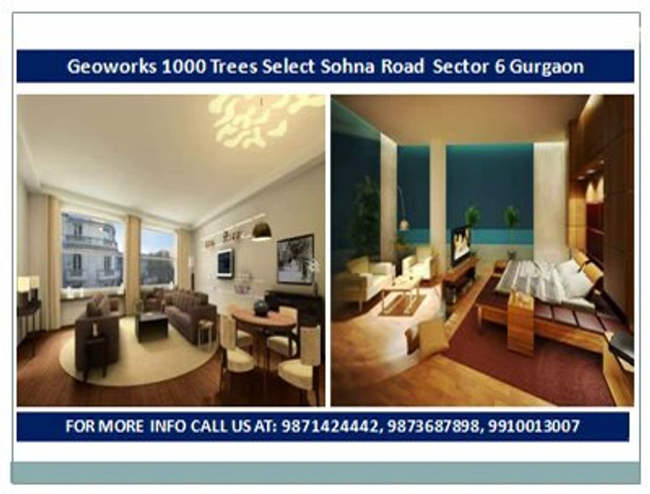 1000 trees select Sohna road__!!!-9871424442_~~!!-soft launch Gurgaon
