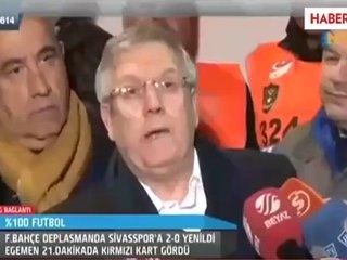 Aziz Yıldırım'dan Sivas Maçının Hakemine: Maçı Katlettiniz