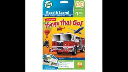 Cheap LeapFrog LeapReader Book Let's Explore Things That Go