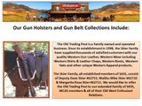 Western Gun Belt And Holster by Old Trading Post Western Store