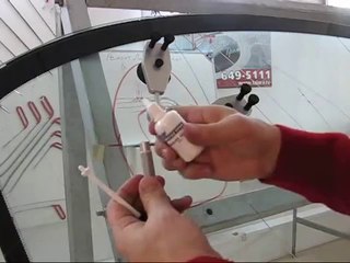 Технология ремонта лобовых стекол сколы и трещины практика применения.