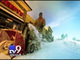 Snowfall continues to wallop USA - Tv9 Gujarati