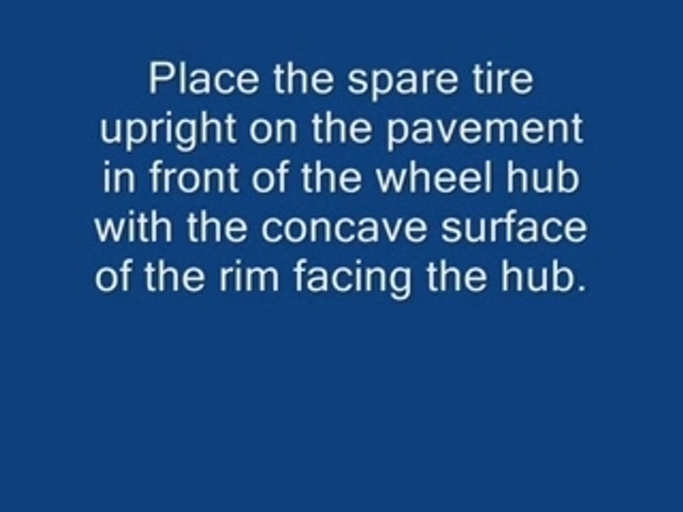 R521 Project 2 Changing a Tire