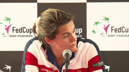 Fed Cup - Mauresmo : "Fière des joueuses"