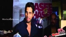 Sidharth Malhotra Promotes Hasee Toh Phasee @ PVR Ecx !
