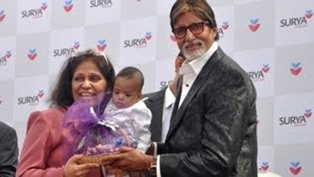 Amitabh Bachchan Inaugurates Surya Child Care's New Hospital !