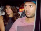 Neha Dhupia And Yuvraj Singh Spotted