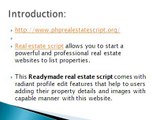 RealEstate script, PHP RealEstate Script, Readymade RealEstate Script