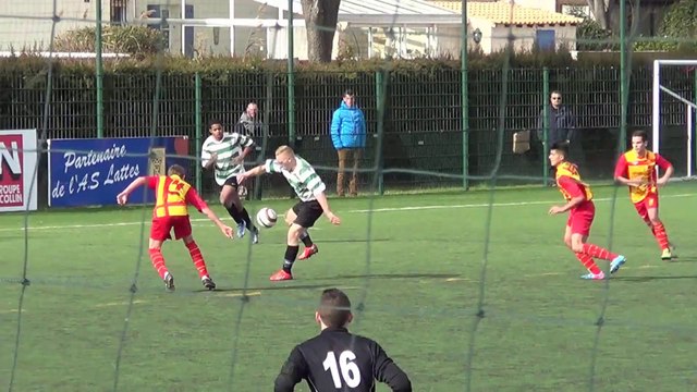 LATTES 01 / 03 SETE U17 EXCELLENCE 09/02/2014